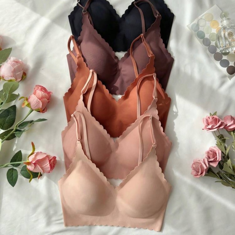 5pcs/Set Seamless Sticky Bra Lingerie